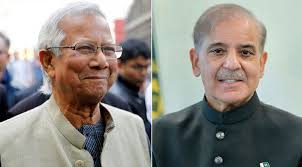 ঈদের শুভেচ্ছা বিনিময় ড.ইউনূস ও শেহবাজ শরিফের